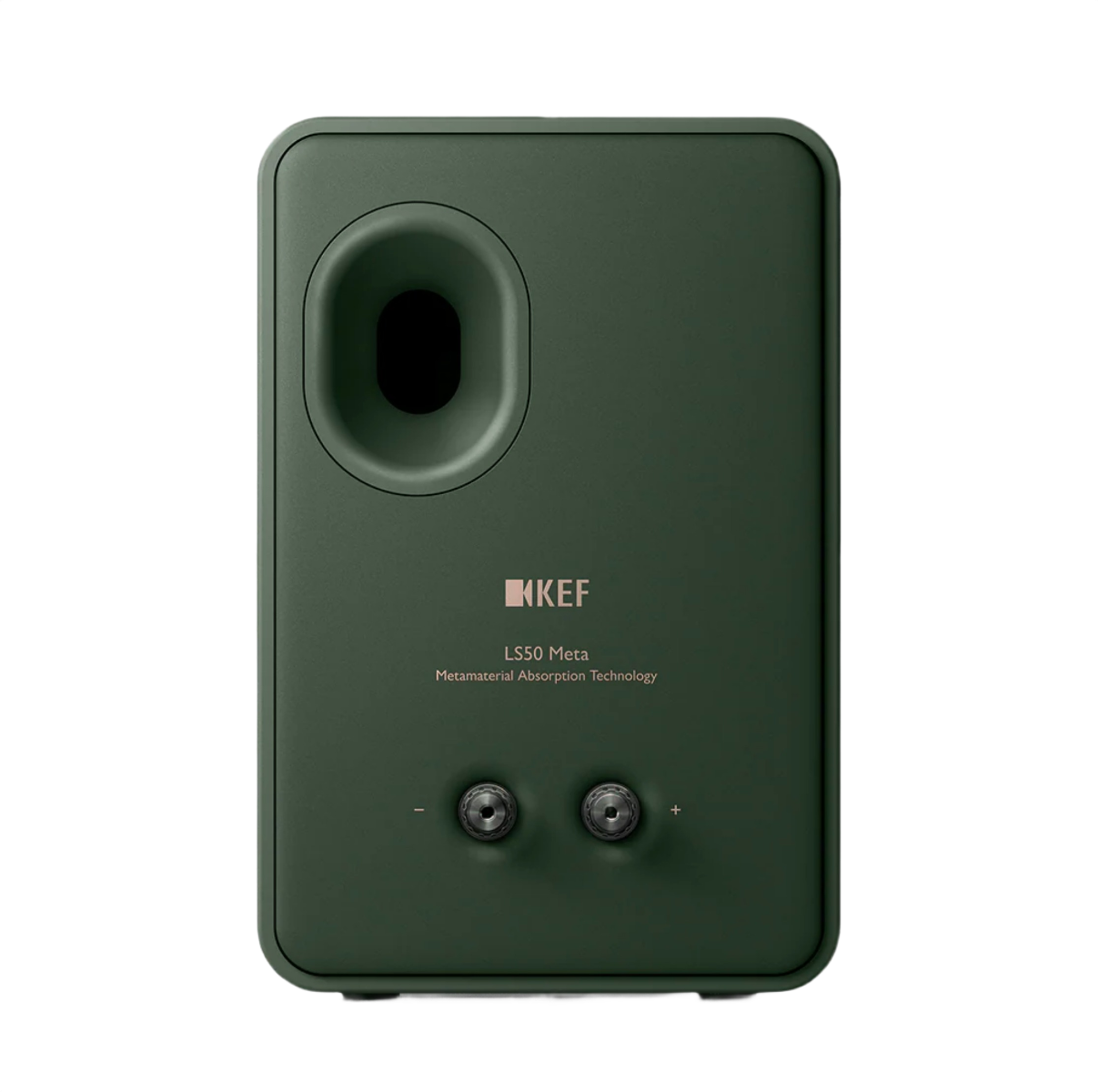 KEF LS50 Meta Bookshelf Speakers - Moss Green