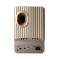 KEF LS50 Wireless II Studio Bookshelf Speakers - Sand Shell