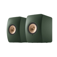 KEF LS50 Wireless II Studio Bookshelf Speakers - Moss Green