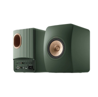 KEF LS50 Wireless II Studio Bookshelf Speakers - Moss Green