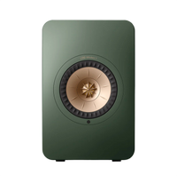 KEF LS50 Wireless II Studio Bookshelf Speakers - Moss Green