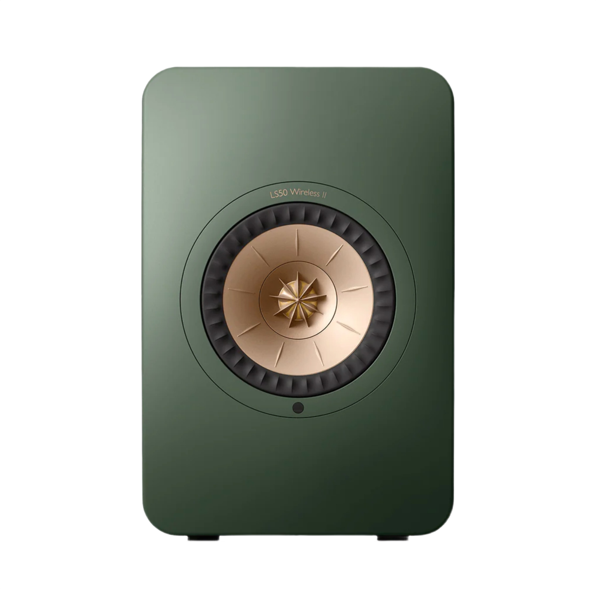 KEF LS50 Wireless II Studio Bookshelf Speakers - Moss Green