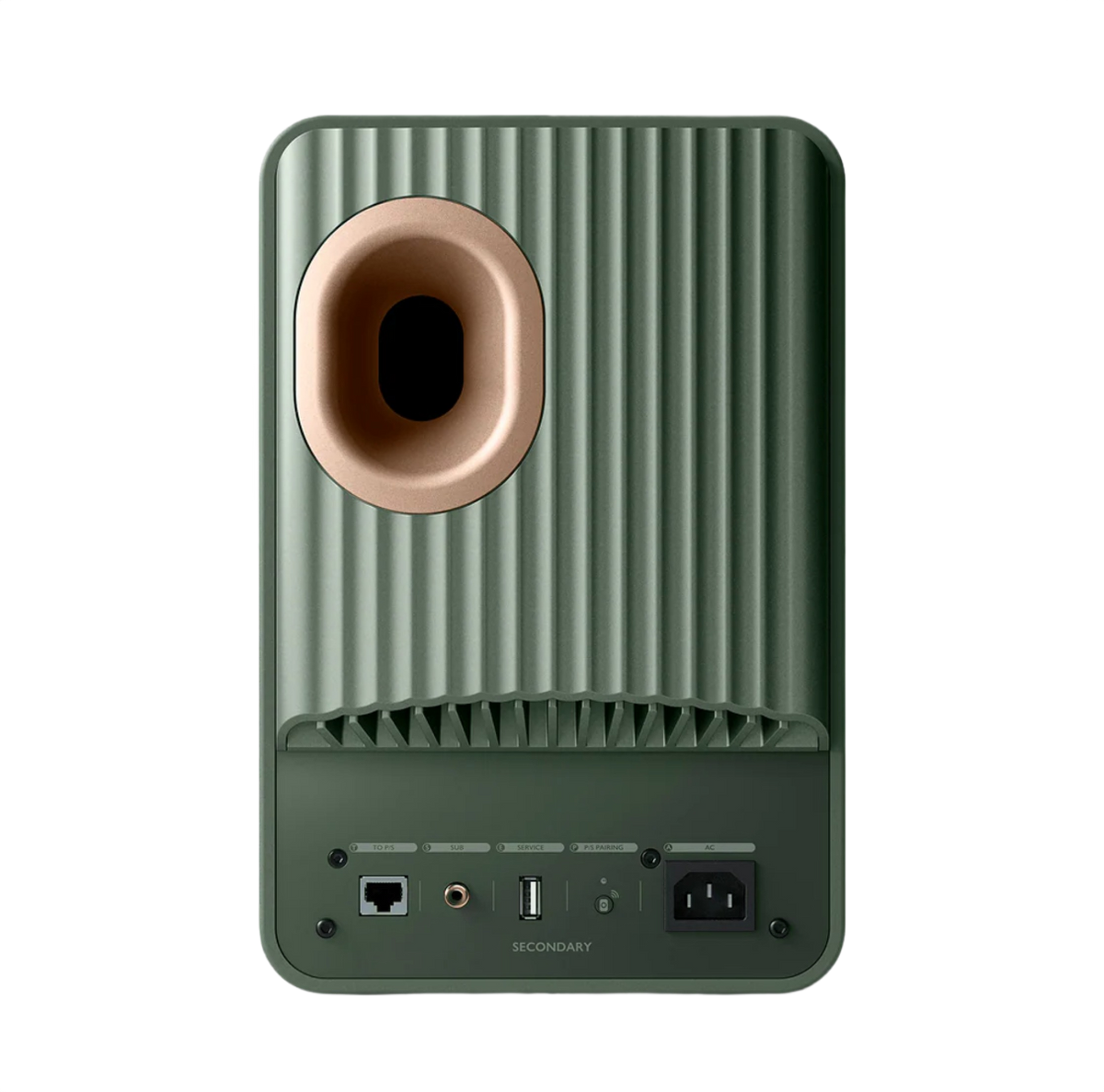 KEF LS50 Wireless II Studio Bookshelf Speakers - Moss Green