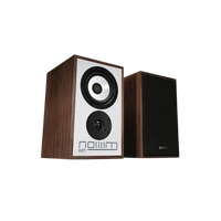 Mission 778X Stereo Amplifier – Silver & Mission 750 Bookshelf Speakers – Walnut