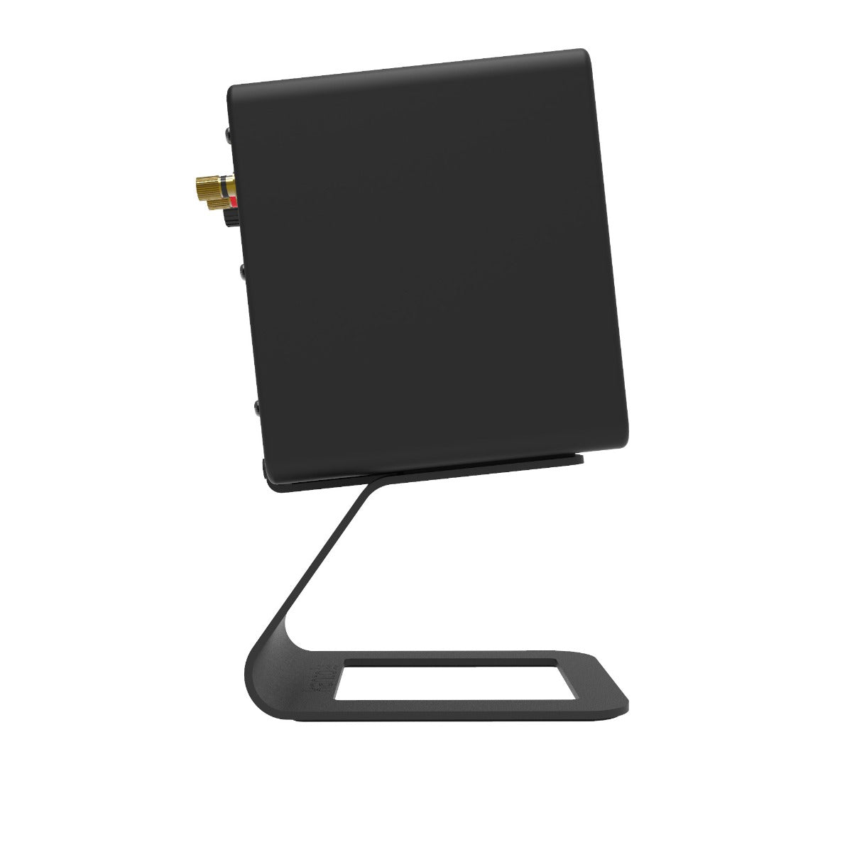 Kanto SE2 Elevated Desktop Speaker Stands for Small Speakers Pair - Black
