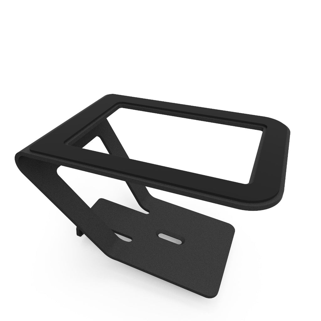 Kanto SE4 Elevated Desktop Speaker Stands for Midsize Speakers Pair - Black