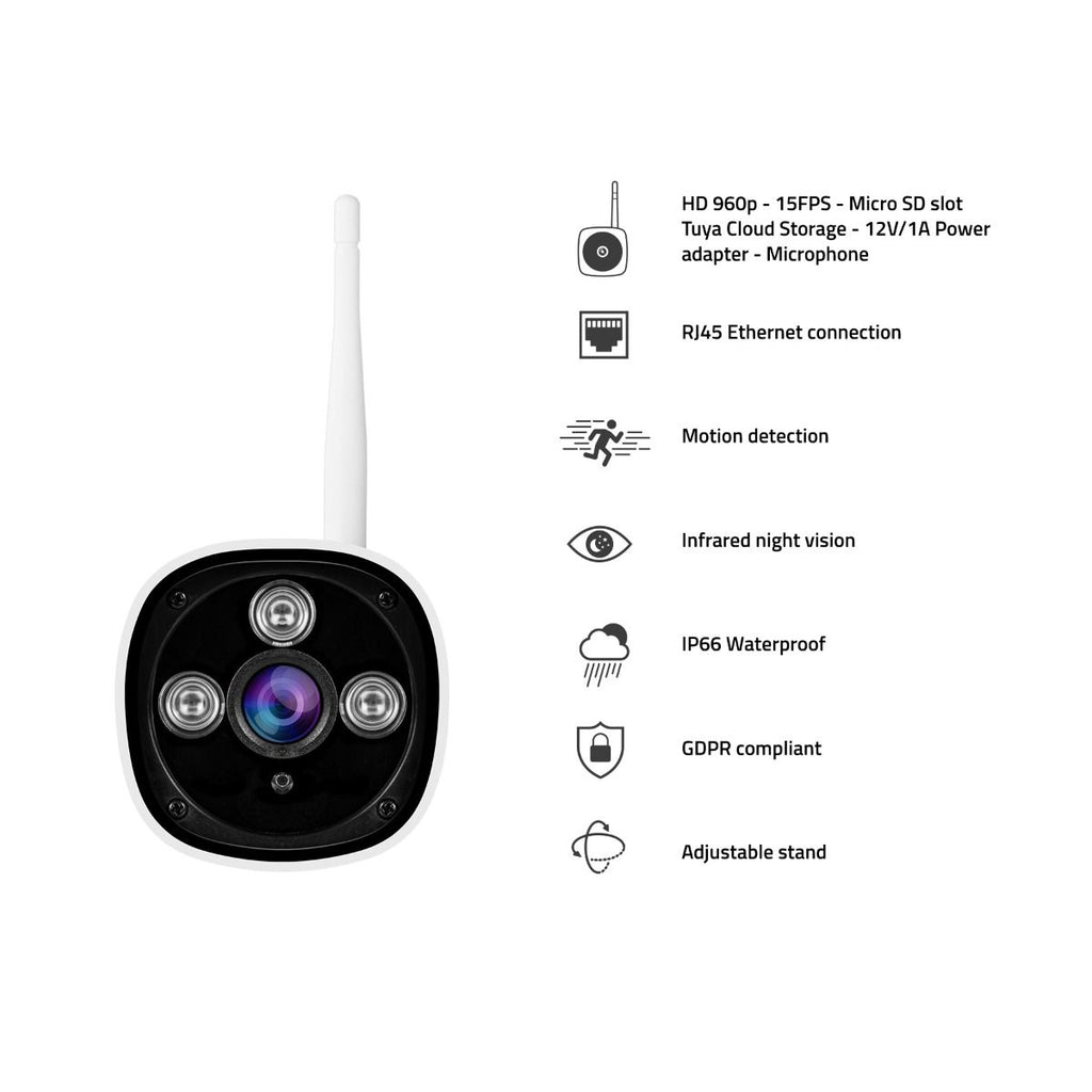 Hombli Full HD 1080p Smart Outdoor Camera