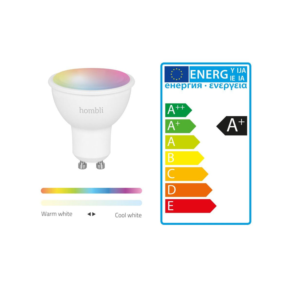 Hombli Smart Spot GU10 RGB (5 W) CCT - Single 
