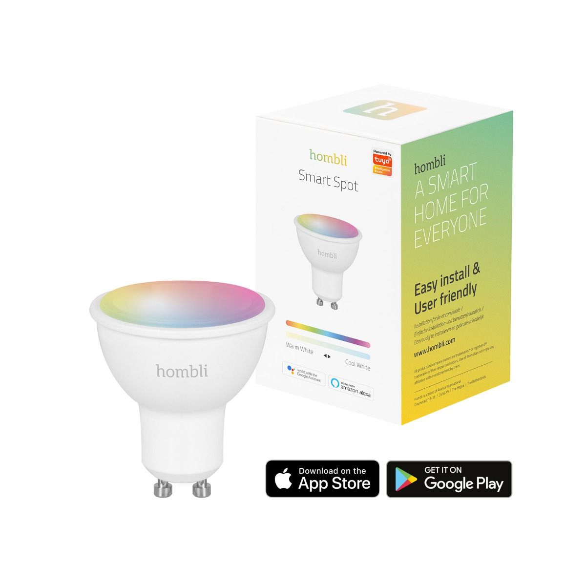 Hombli Smart Spot GU10 RGB (5 W) CCT - Single 