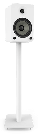 Kanto Audio SP26 - SP Series 26" Speaker Floor Stands for YU4 and YU6 Speakers (Pair) - Matte White