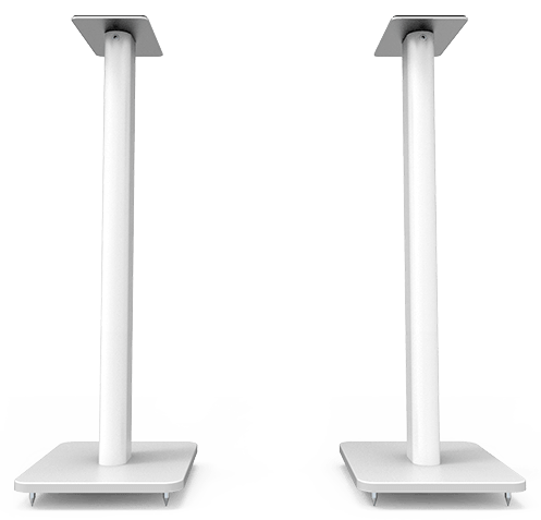 Kanto Audio SP26 - SP Series 26" Speaker Floor Stands for YU4 and YU6 Speakers (Pair) - Matte White