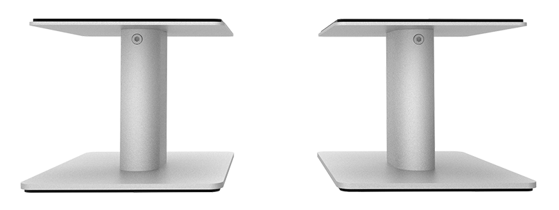 Kanto Audio SP6HD - SP Series 6" Heavy Duty Desktop Speaker Stands (Pair) - Matte White