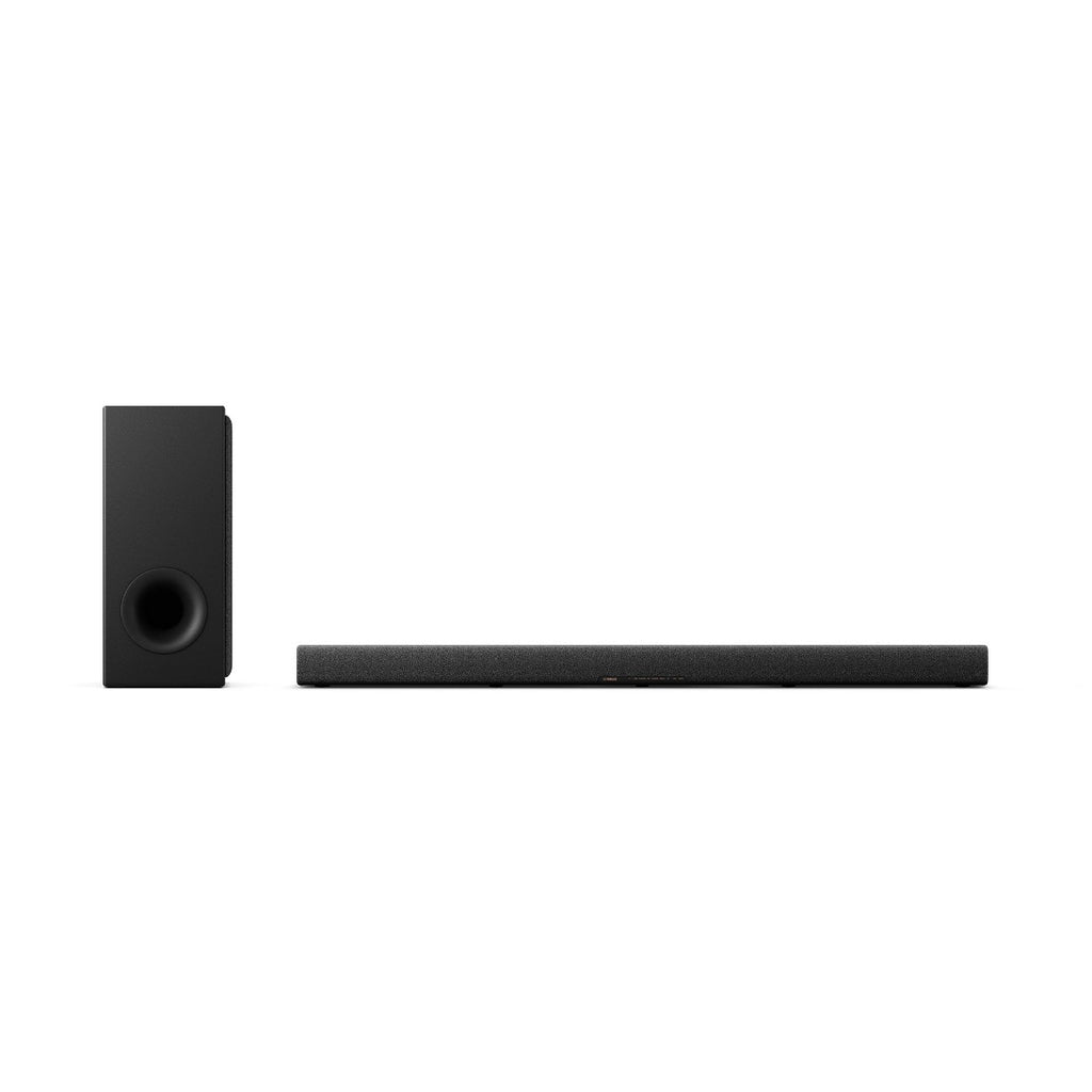Yamaha Yamaha TRUE X BAR 50 SR-X50A Soundbar, Subwoofer with WS-X1A Wireless Surround Speakers (Bundle) – Carbon Grey