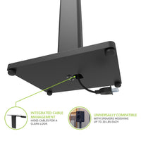 Kanto ST28 Speaker Stands 28” (Black)