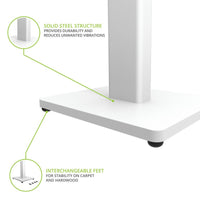 Kanto ST28 Speaker Stands 28” (White)