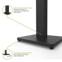 Kanto ST34 Speaker Stands 34” (Black)