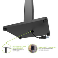 Kanto ST34 Speaker Stands 34” (Black)
