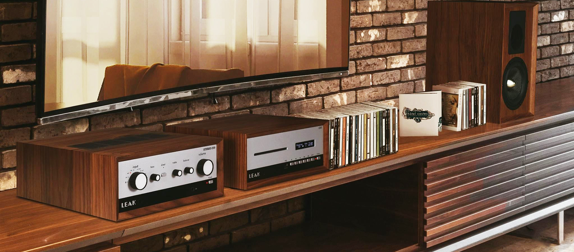 LEAK Stereo 230 Integrated Amplifier + KEF R3 Meta Speaker