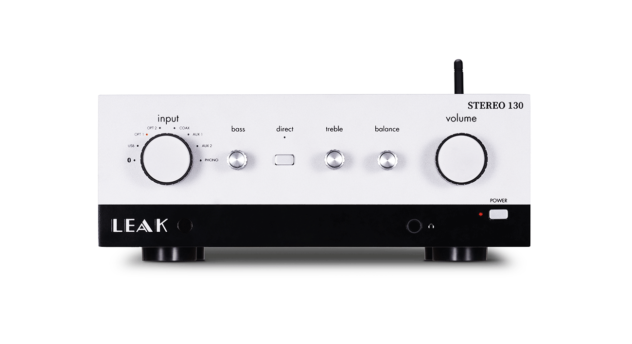 LEAK Stereo 130 Integrated Amplifier + Klipsch RP-500M II Speakers