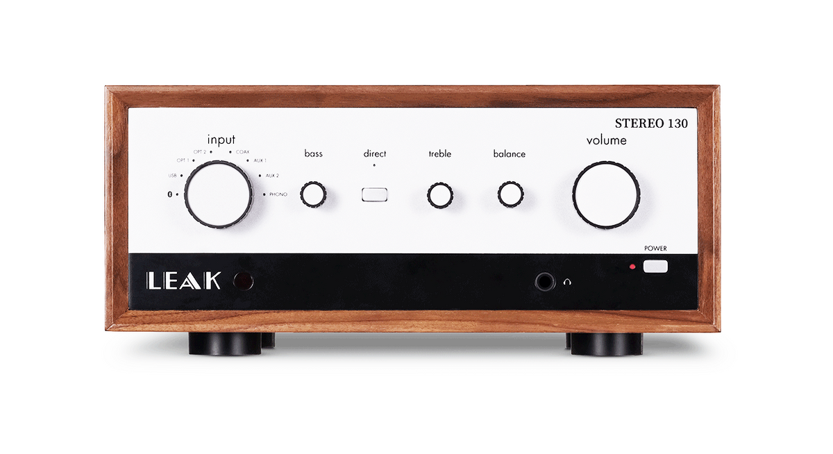 LEAK Stereo 130 Integrated Amplifier - Walnut