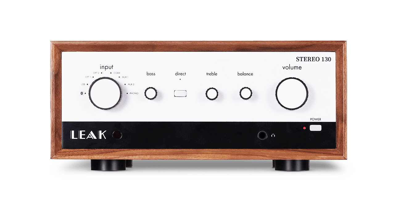 LEAK Stereo 130 Integrated Amplifier - Walnut