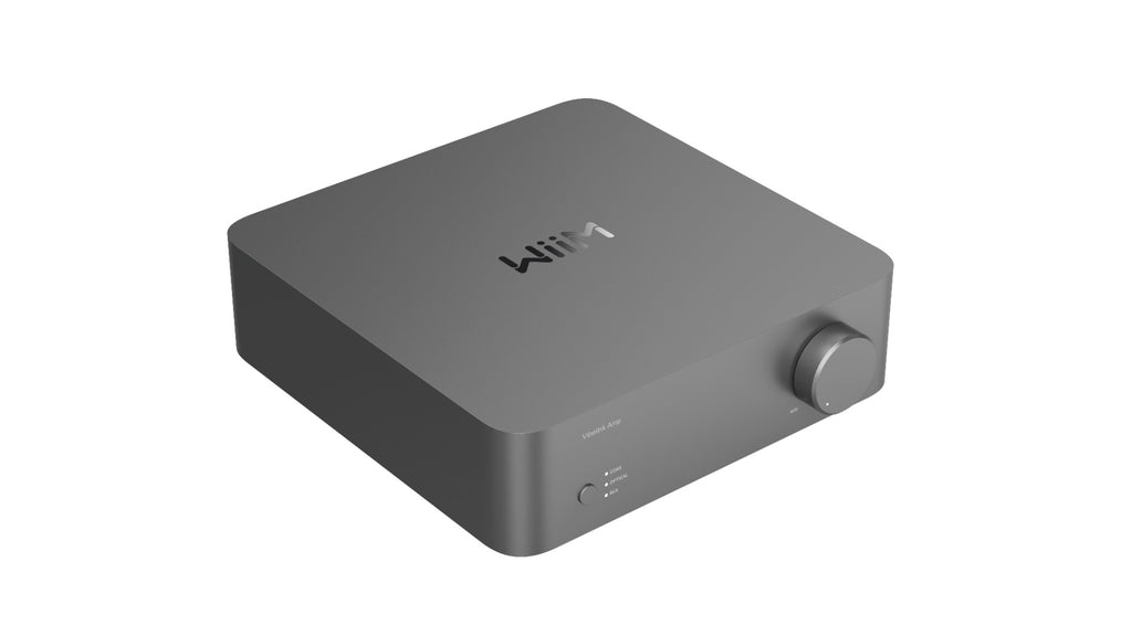 WiiM Vibelink Amp High-Performance Stereo Amplifier - Space Grey