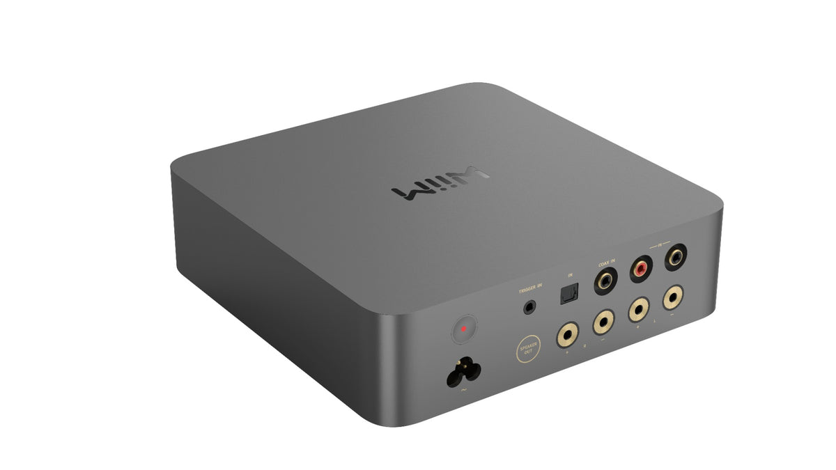 WiiM Vibelink Amp High-Performance Stereo Amplifier - Space Grey