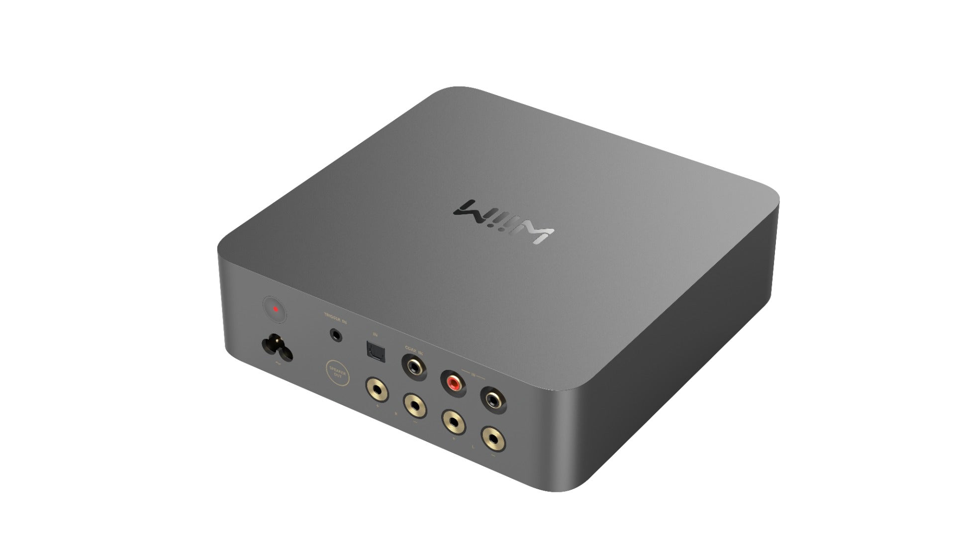 WiiM Vibelink Amp High-Performance Stereo Amplifier - Space Grey