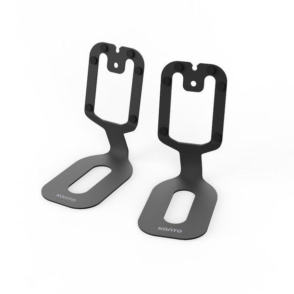 Kanto SU2 Rear-Mounted Desktop Stands for Uki and Ora – Black – Pair