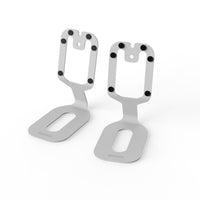 Kanto SU2 Rear-Mounted Desktop Stands for Uki and Ora – White – Pair