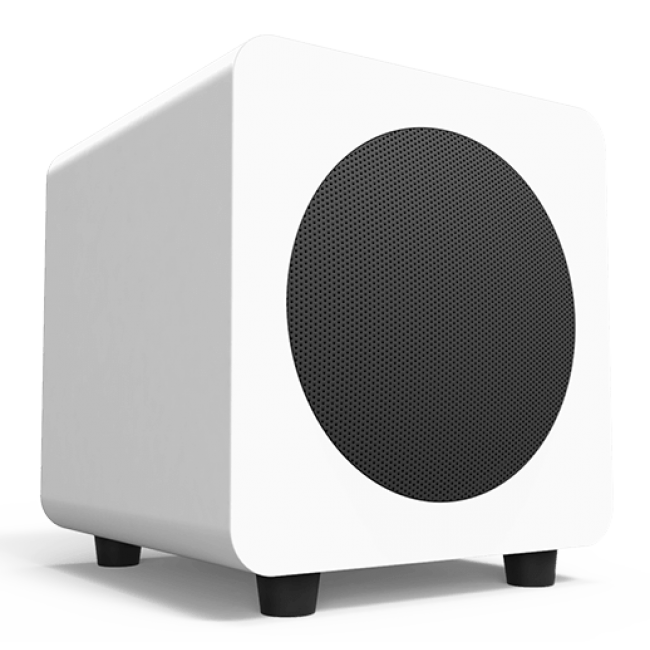 Pro-Ject Debut Carbon Evo Turntable + Kanto YU6 + SUB 8 MKII Bundle in Matt White