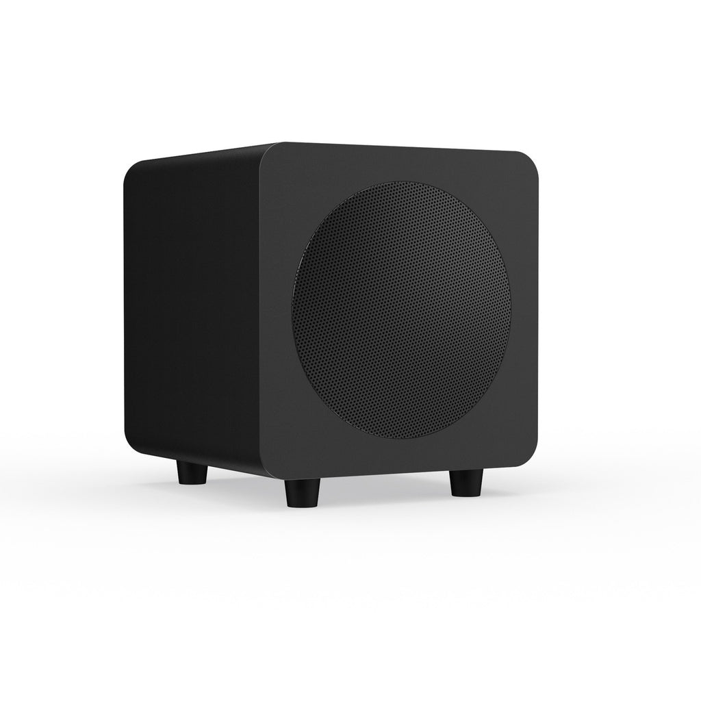 Kanto SUB6 Vinyl Subwoofer (Matte Black)