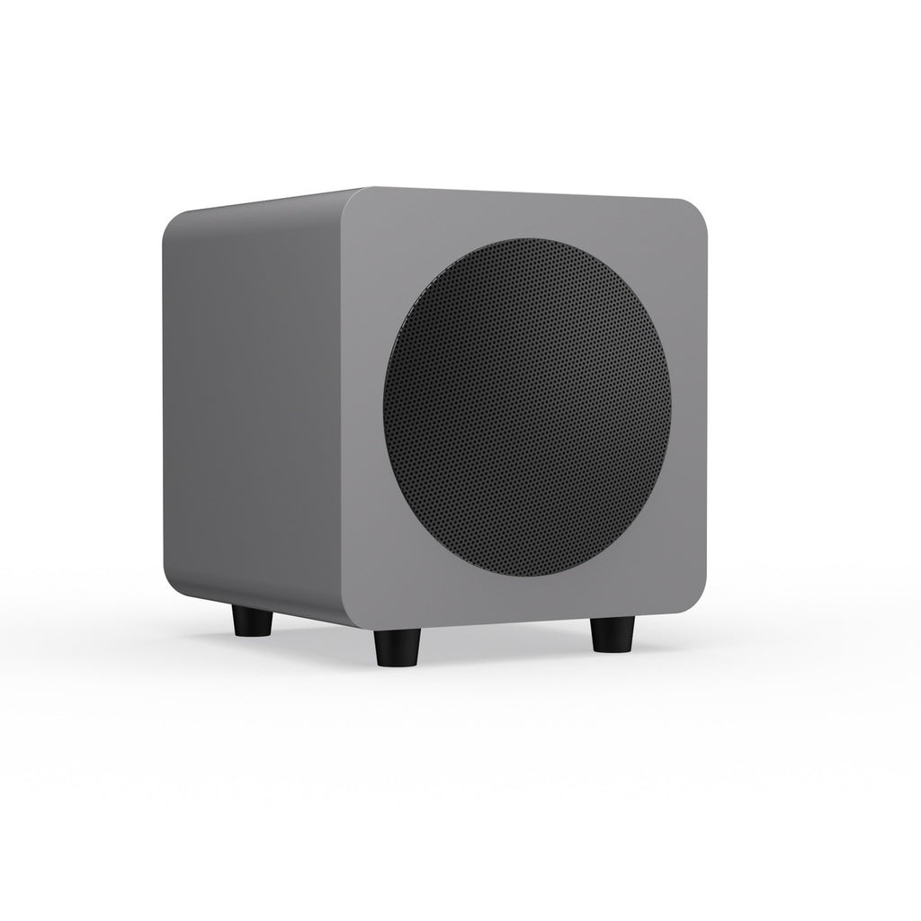 Kanto SUB6 Vinyl Subwoofer (Matte Grey)