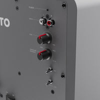 Kanto SUB6 Vinyl Subwoofer (Matte Grey)