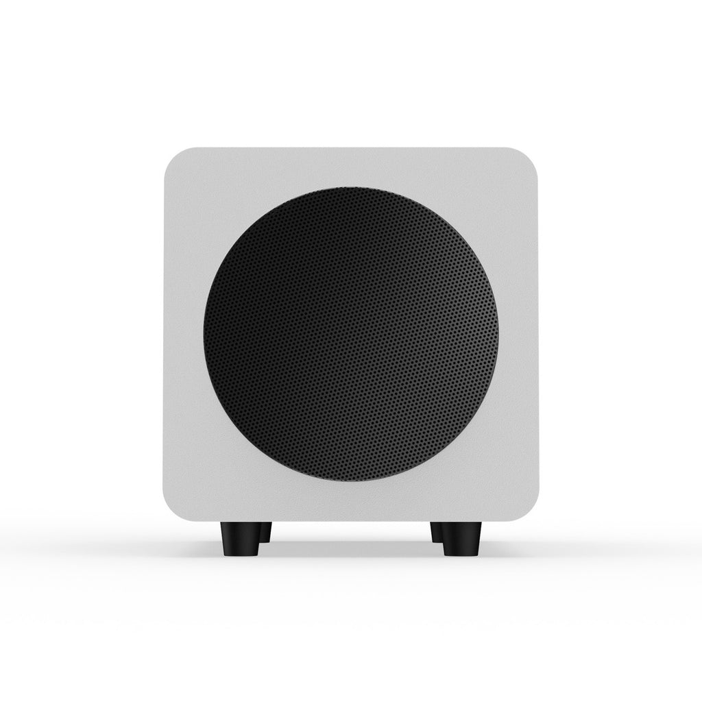 Kanto SUB6 Vinyl Subwoofer (Matte White)