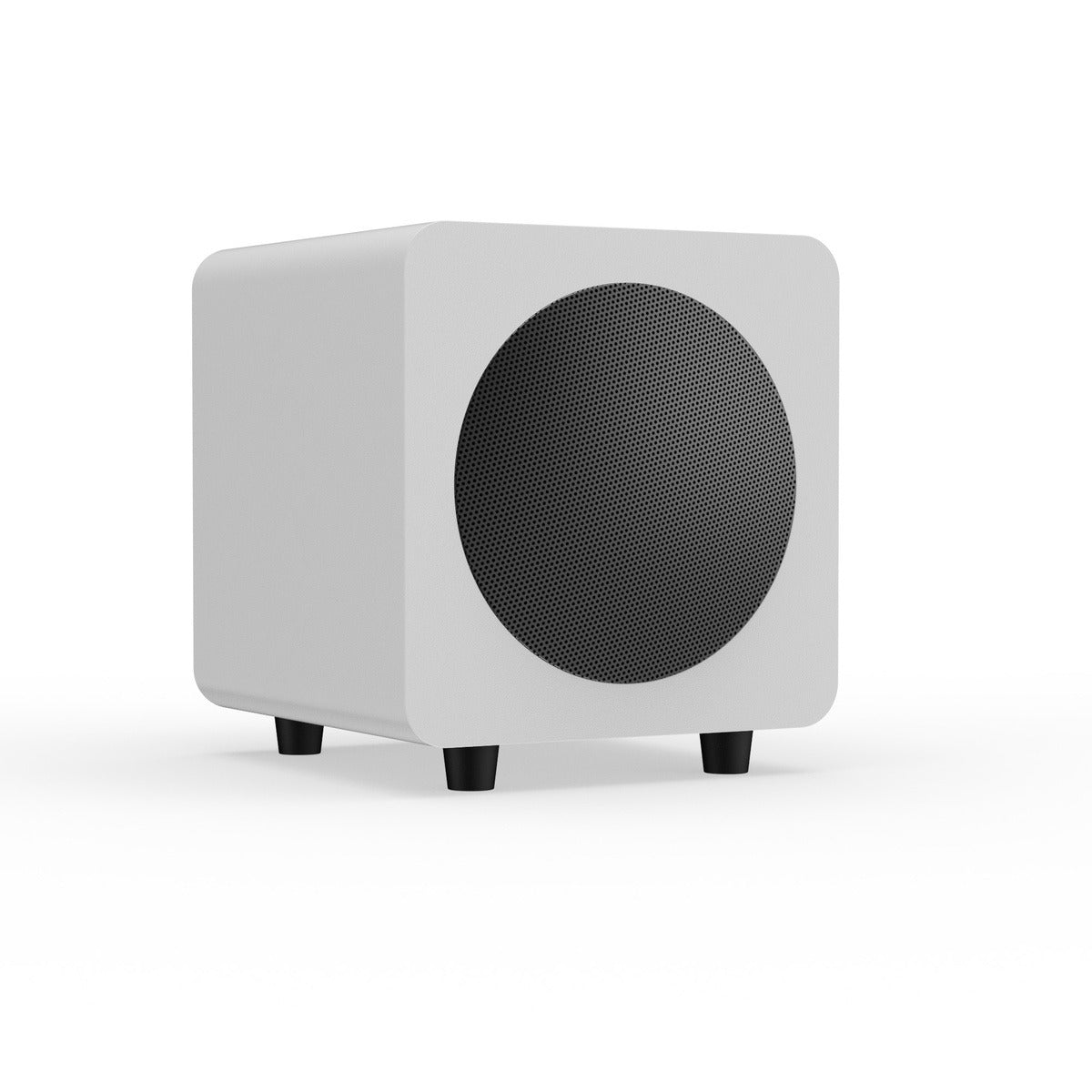 Kanto SUB6 Vinyl Subwoofer (Matte White)
