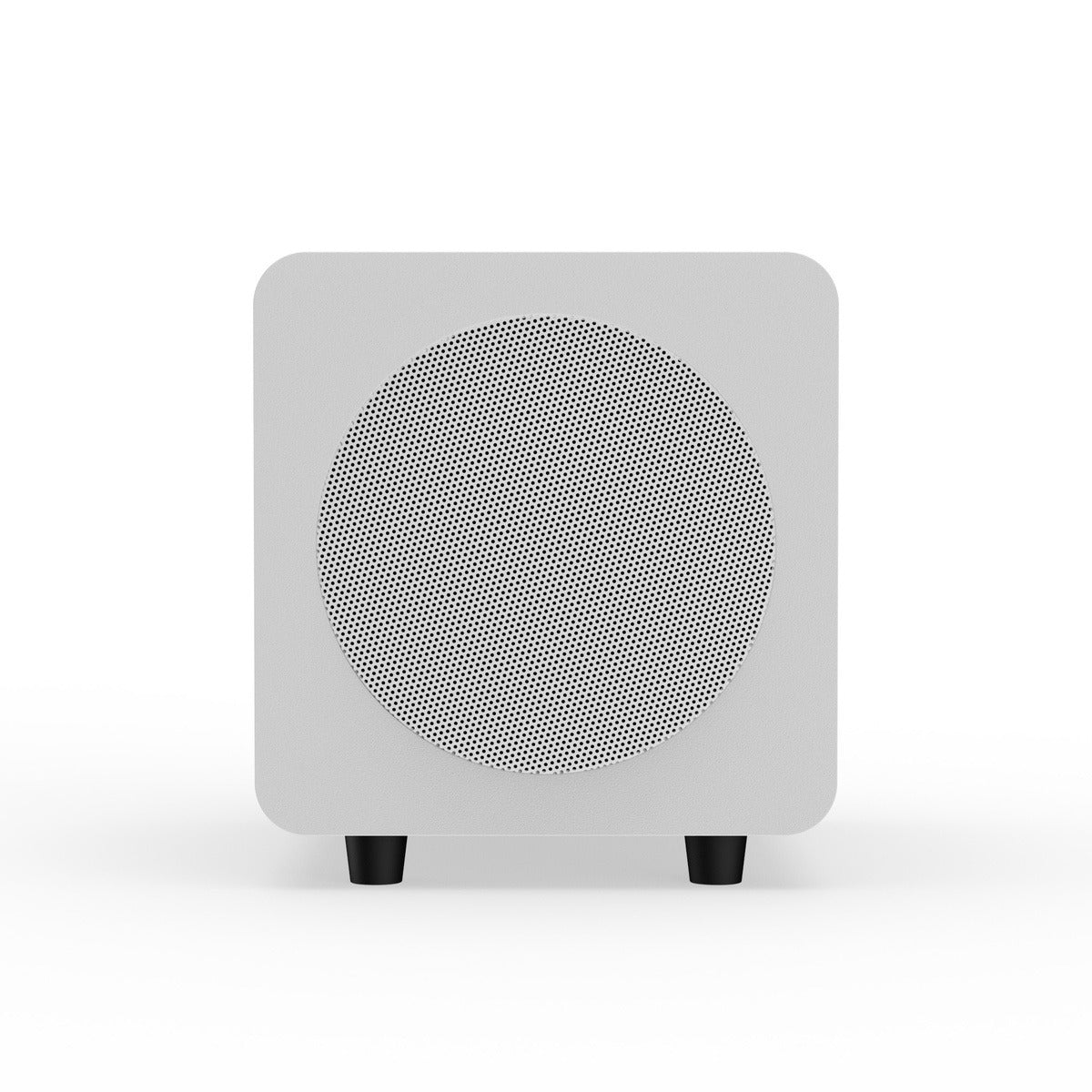 Kanto SUB6 Vinyl Subwoofer (Matte White with White Grill)