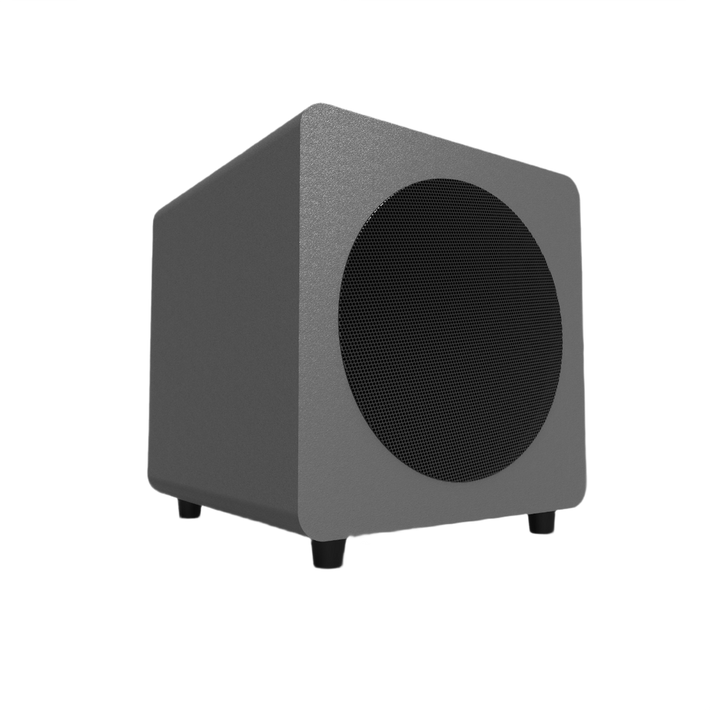Kanto SUB8 MKII 8-inch Sealed Powered Subwoofer - Matte Grey