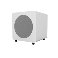 Kanto SUB8 MKII 8-inch Sealed Powered Subwoofer - Matte White with White Grill