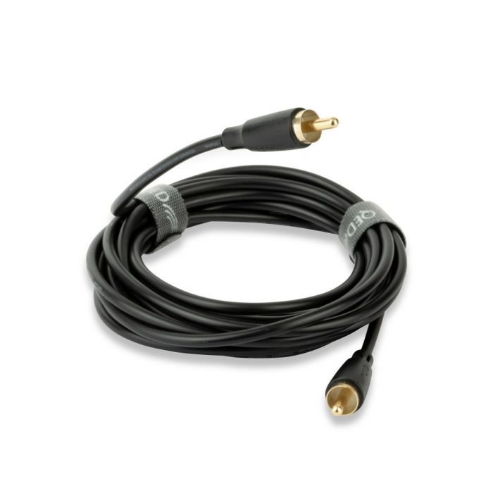 REL HT/1205 MKII Subwoofer – Stereo Pair (Black) + FREE 2 x QED Connect Subwoofer Cable – 3M