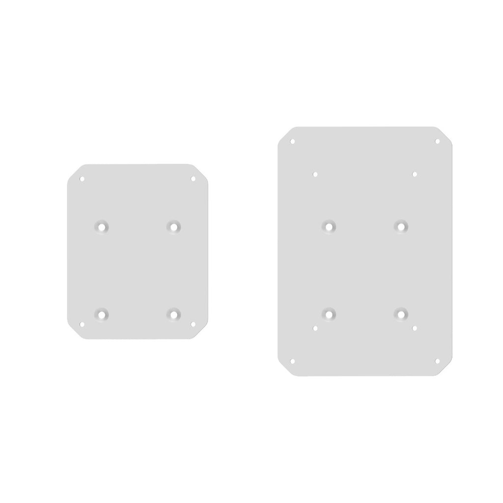 Kanto SX26 26" Tall Fillable Speaker Stands with Isolation Feet Pair - White