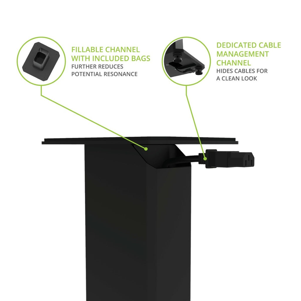 Kanto SX30 Speaker Stands 30" (Black) - OPEN BOX