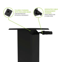 Kanto SX30 Speaker Stands 30" (Black) - OPEN BOX