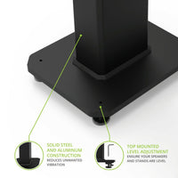 Kanto SX30 Speaker Stands 30" (Black) - OPEN BOX