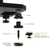 Kanto SX30 Speaker Stands 30" (Black) - OPEN BOX