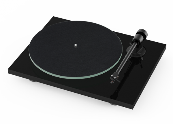Pro-Ject T1 - New Generation Audiophile Entry Level Turntable - High-Gloss Black