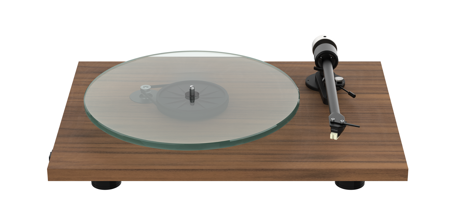 Pro-Ject T2 Super Phono T-Line Turntable - Walnut