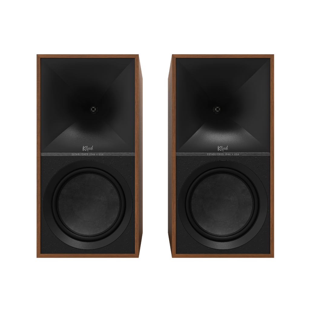 Klipsch The Nines Wireless Powered Speakers - Walnut