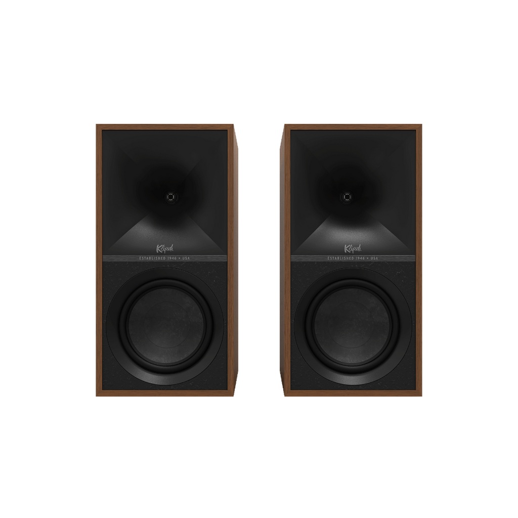 Klipsch The Sevens Wireless Powered Speakers - Walnut