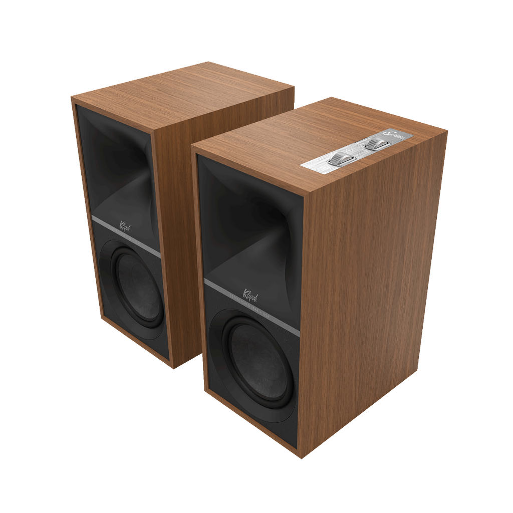 Klipsch The Sevens Wireless Powered Speakers - Walnut